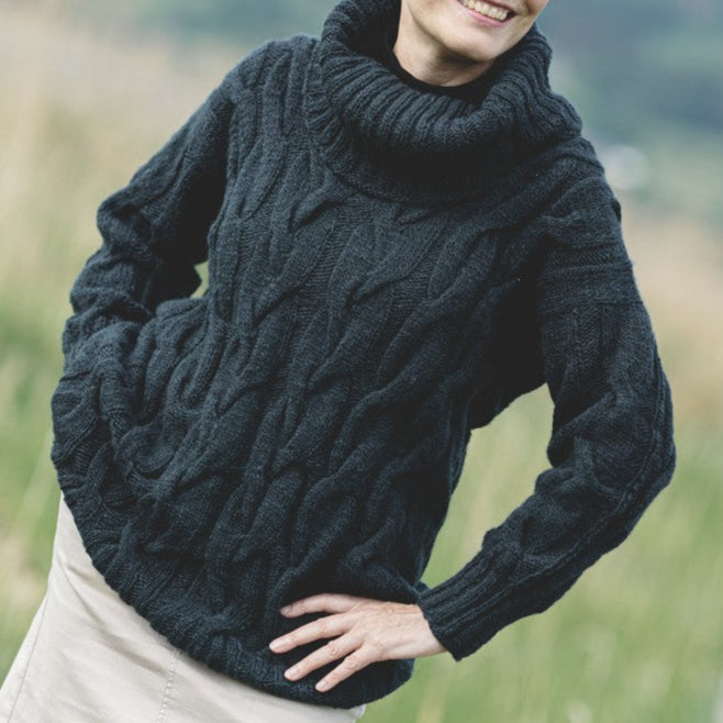 Halaus Sweater - Strickpaket