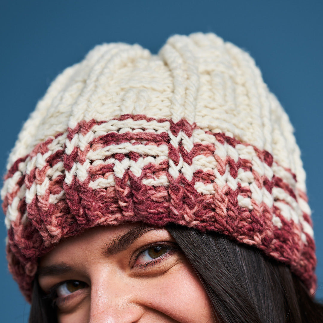 Icy Sticks Mütze & Cowl - Strickanleitung