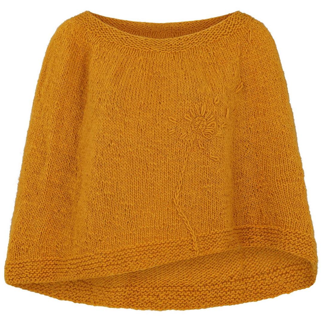 Inselsommer Poncho - Strickanleitung