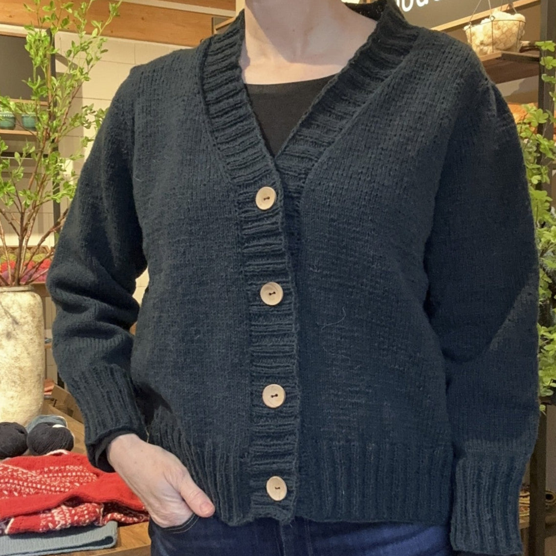 Eva Cardigan - Strickpaket