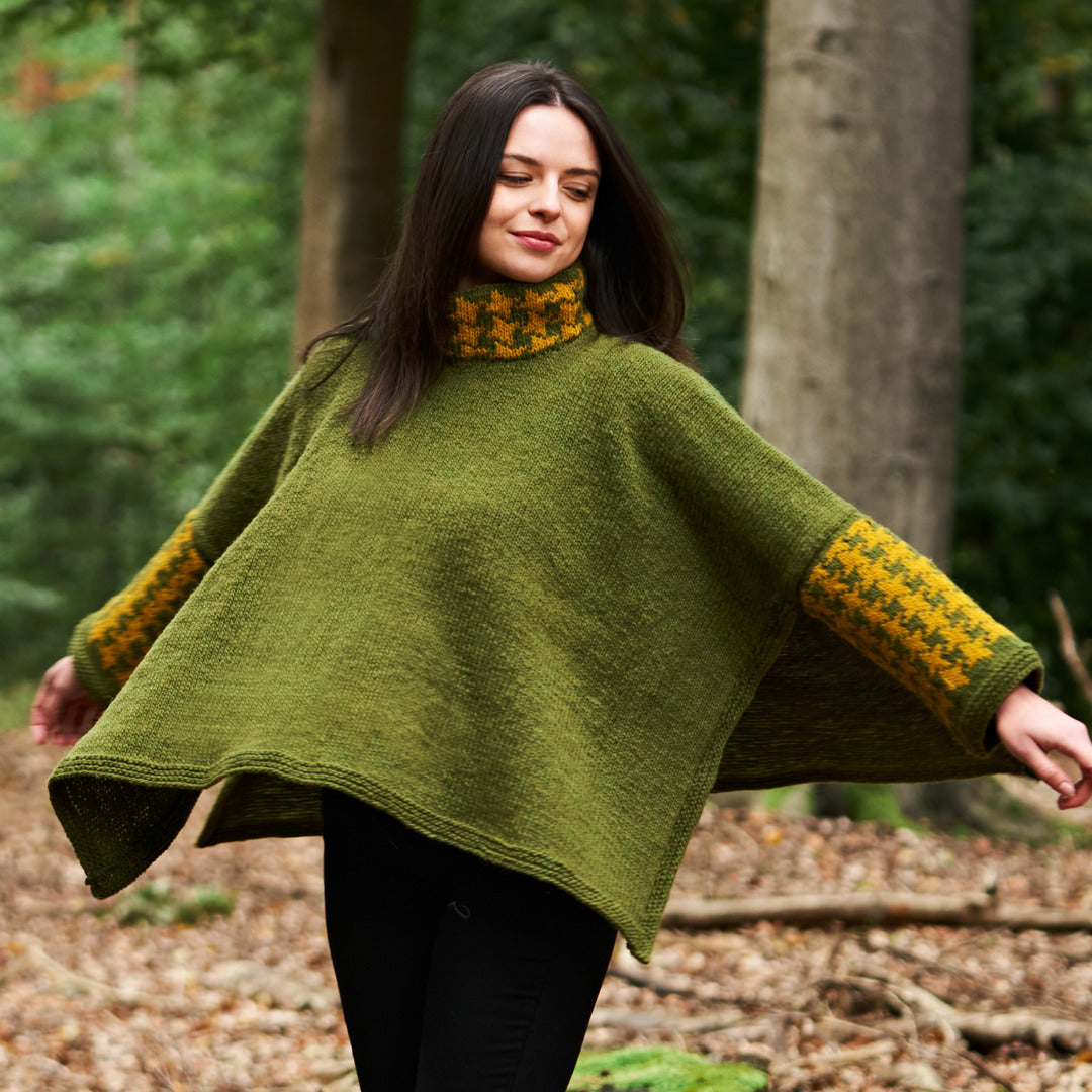 Berlin Poncho Wollpaket