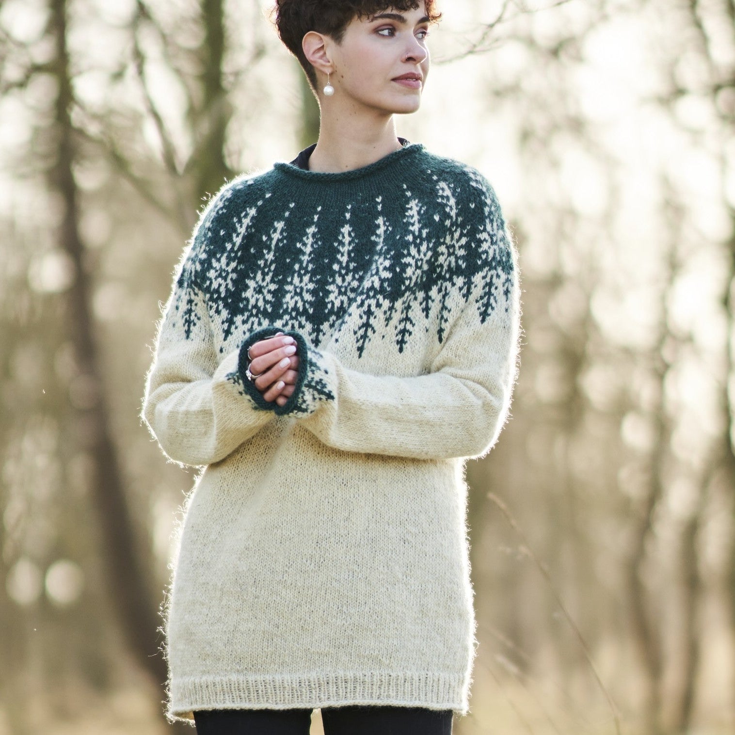 Skogsflinga Sweater - Strickpaket