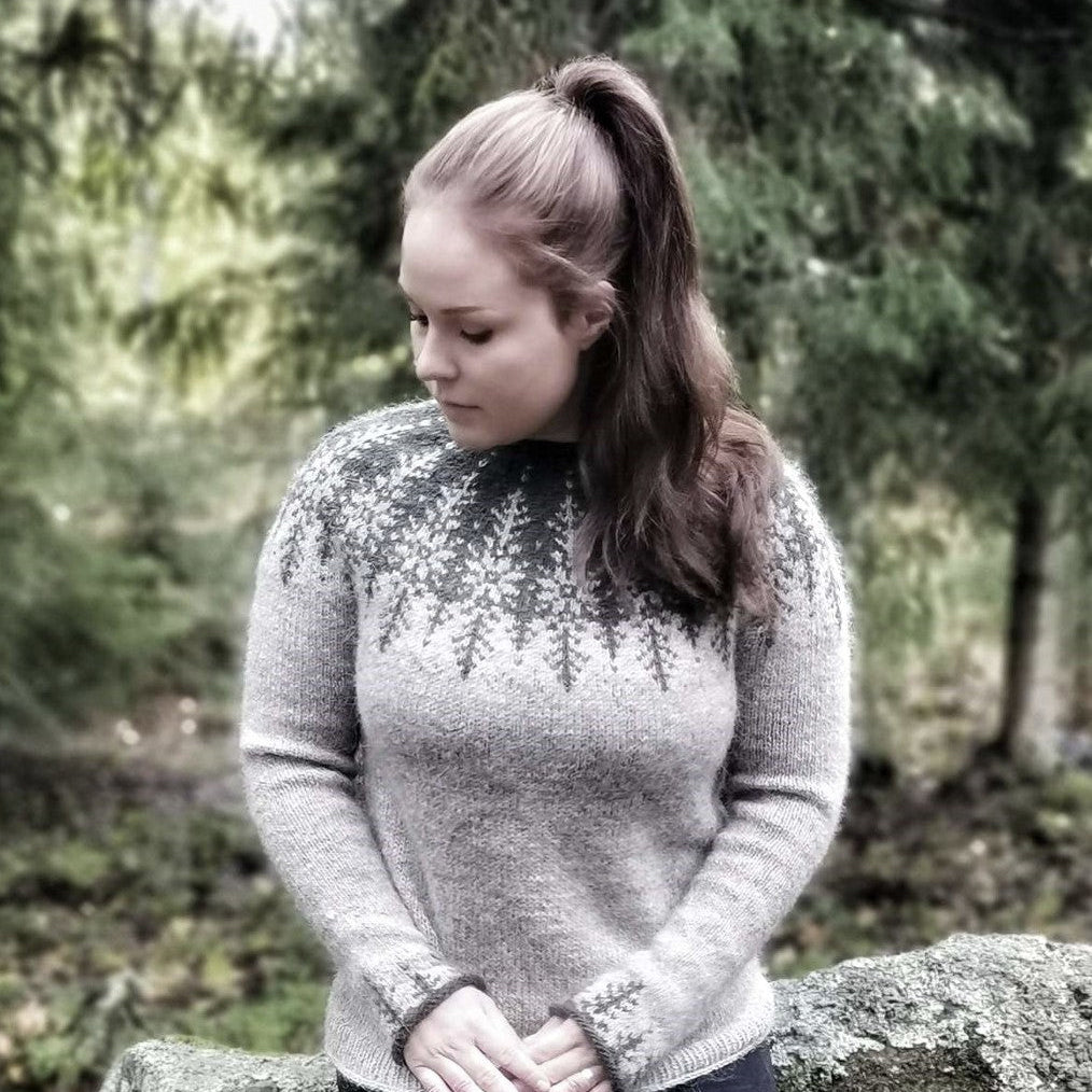 Skogsflinga Sweater - Strickpaket