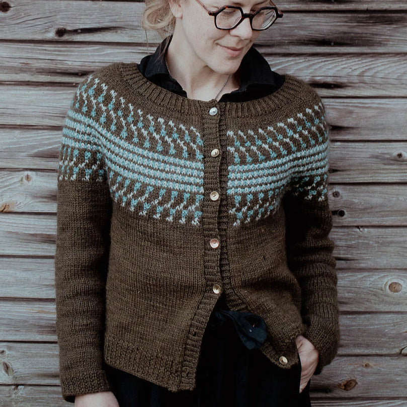 Waterlands cardigan - Strickpaket